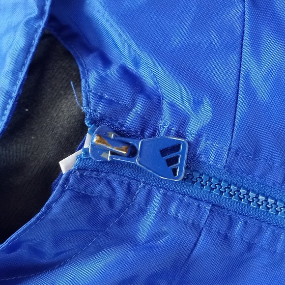 Vintage 90s Adidas Blue Essential Jacket - Picture 3 of 10